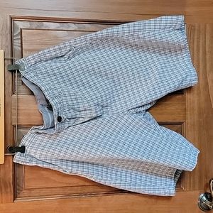 Eddie Bauer Plaid Shorts Sz 38 Waist